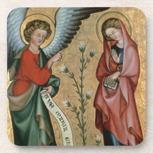 Die Ankündigung, c.1330 (Öl auf Platte) Untersetzer (Vorderseite)