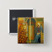 Die Ankündigung, C. 1423-24 Button (Vorne & Hinten)