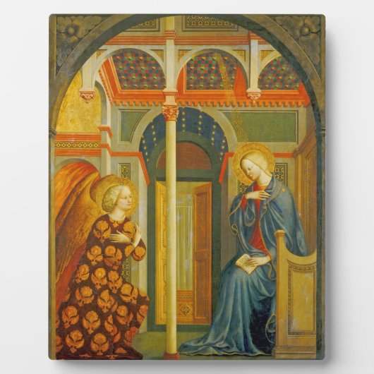 Die Ankündigung, c. 1423-24 Fotoplatte (Vorderseite)