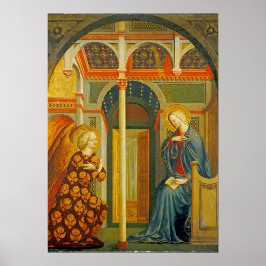 Die Ankündigung, c. 1423-24 Poster (Vorne)