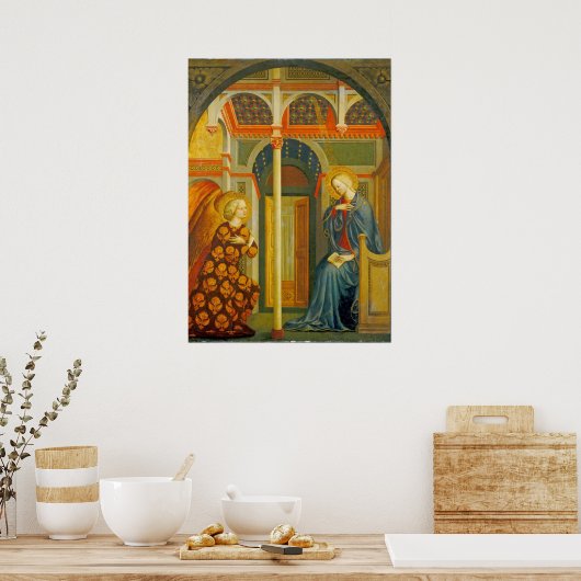 Die Ankündigung, c. 1423-24 Poster (Küche)