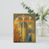 Die Ankündigung, c. 1423-24 Postkarte (Stehend Vorderseite)