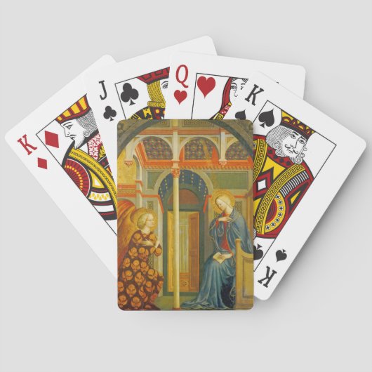 Die Ankündigung, C. 1423-24 Spielkarten (Rückseite)