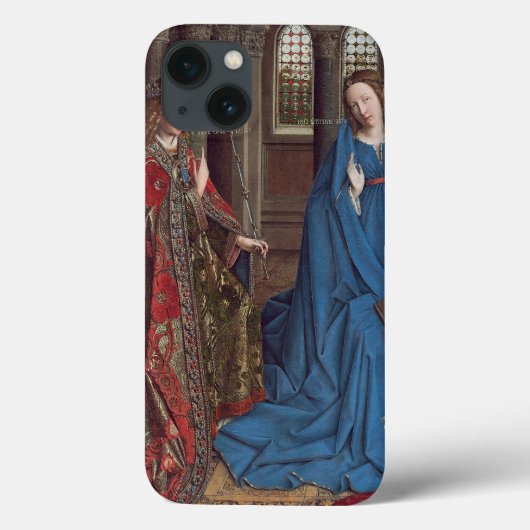 Die Ankündigung, c. 1434-36 (Öl auf Leinwand) Case-Mate iPhone Hülle (Rückseite)