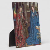 Die Ankündigung, c. 1434-36 (Öl auf Leinwand) Fotoplatte (Seite)