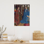 Die Ankündigung, c. 1434-36 (Öl auf Leinwand) Poster (Küche)