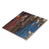 Die Ankündigung, C. 1434 - 6 (Öl auf Leinwand) Fliese (Seite)