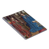 Die Ankündigung, C. 1434 - 6 (Öl auf Leinwand) Notizblock (Rechte Seite)