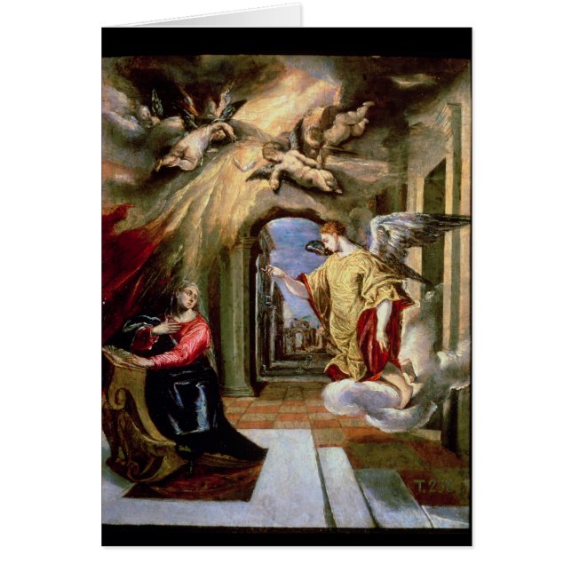 Die Ankündigung, c.1570-73 (Vorne)