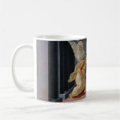 Die Ankündigung, circa 1485 Kaffeetasse (Links)