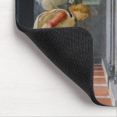 Die Ankündigung, circa 1485 Mousepad (Ecke)