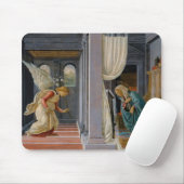 Die Ankündigung, circa 1485 Mousepad (Mit Mouse)