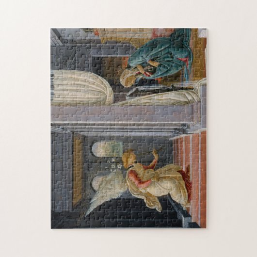 Die Ankündigung, circa 1485 Puzzle (Vertikal)