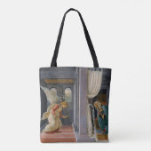 Die Ankündigung, circa 1485 Tasche (Rückseite)