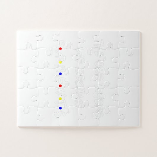 Die Ankündigung, dass wir Eltern werden Puzzle (Horizontal)