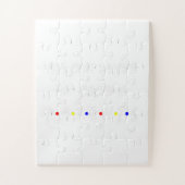 Die Ankündigung, dass wir Eltern werden Puzzle (Vertikal)