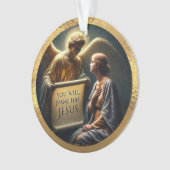 Die Ankündigung der Akrylverzierung Ornament (Vorderseite)