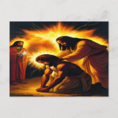 Die Ankündigung der Christlichen Kunst Postkarte (Vorderseite)