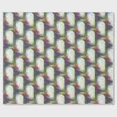 Die Ankündigung der Kapelle Geschenkpapier (Flach)