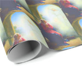 Die Ankündigung der Kapelle Geschenkpapier (Rolleneckpunkt)