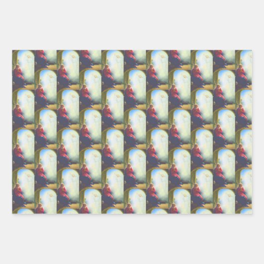 Die Ankündigung der Kapelle Geschenkpapier Set (Vorderseite)