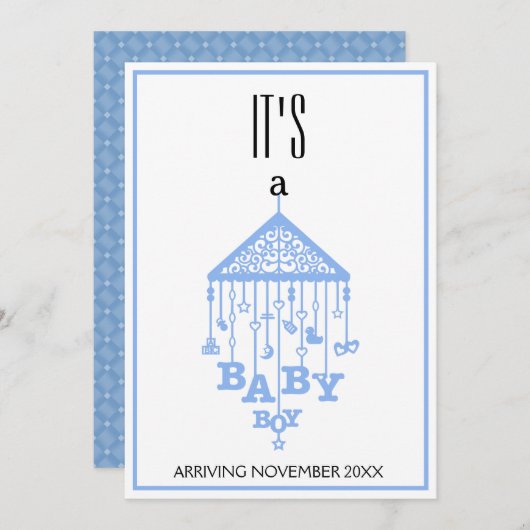 Die Ankündigung der Kinderschwangerschaft (Vorne/Hinten)