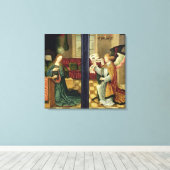 Die Ankündigung der Kölner Schule Leinwanddruck (Insitu (Holzboden))