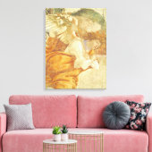 Die Ankündigung des Erzengels Leinwanddruck (Insitu (Wohnzimmer))