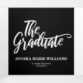 Die Ankündigung des "Graduate Multi Foto Tri-Fold" (Innenseite Mitte)