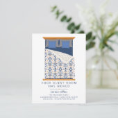 Die Ankündigung des Umzugszimmers (Stehend Vorderseite)