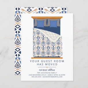 Die Ankündigung des Umzugszimmers