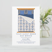 Die Ankündigung des Umzugszimmers (Stehend Vorderseite)