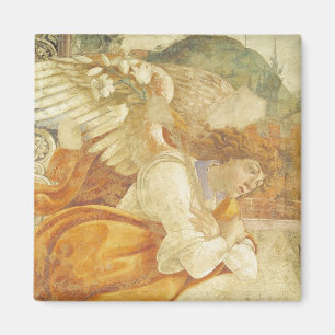 Die Ankündigung, Detail des Erzengels Magnet