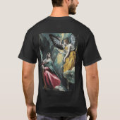 Die Ankündigung durch El Greco T-Shirt (Rückseite)