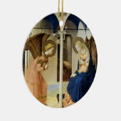 Die Ankündigung durch Fra Angelico Keramik Ornament (Rechts)