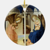 Die Ankündigung durch Fra Angelico Keramik Ornament (Hinten)