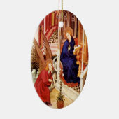 Die Ankündigung durch Melchior Broederlam Keramikornament (Rechts)