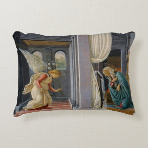 Die Ankündigung durch Sandro Botticelli Zierkissen