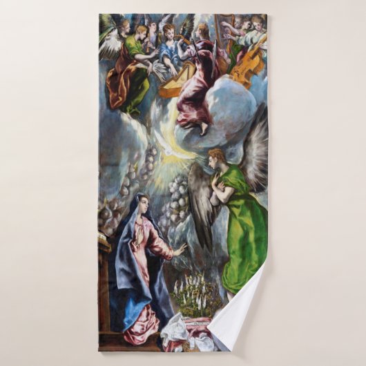 Die Ankündigung El Greco Badehandtuch (Badehandtuch)