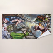 Die Ankündigung El Greco Badehandtuch (Badehandtuch)