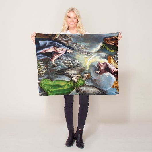 Die Ankündigung El Greco Fleecedecke (Beispiel)