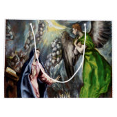 Die Ankündigung El Greco Große Geschenktüte (Rückseite)