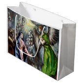 Die Ankündigung El Greco Große Geschenktüte (Vorderseite Schrägansicht)