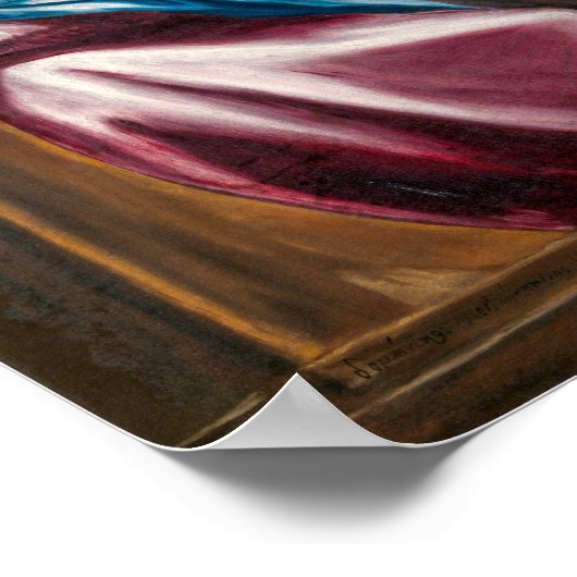 Die Ankündigung | El Greco | Poster (Ecke)