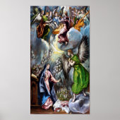 Die Ankündigung El Greco Poster (Vorne)