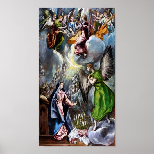Die Ankündigung El Greco Poster (Vorne)