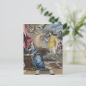 Die Ankündigung - El Greco Postkarte (Stehend Vorderseite)