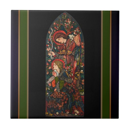 Die Ankündigung Fliese (Vorderseite)