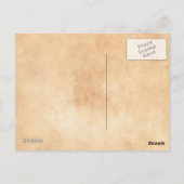 Die Ankündigung Francisco José de Goya Fine Art Postkarte (Rückseite)