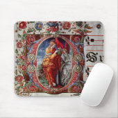 Die Ankündigung, historiated Anfangs'O Mousepad (Mit Mouse)